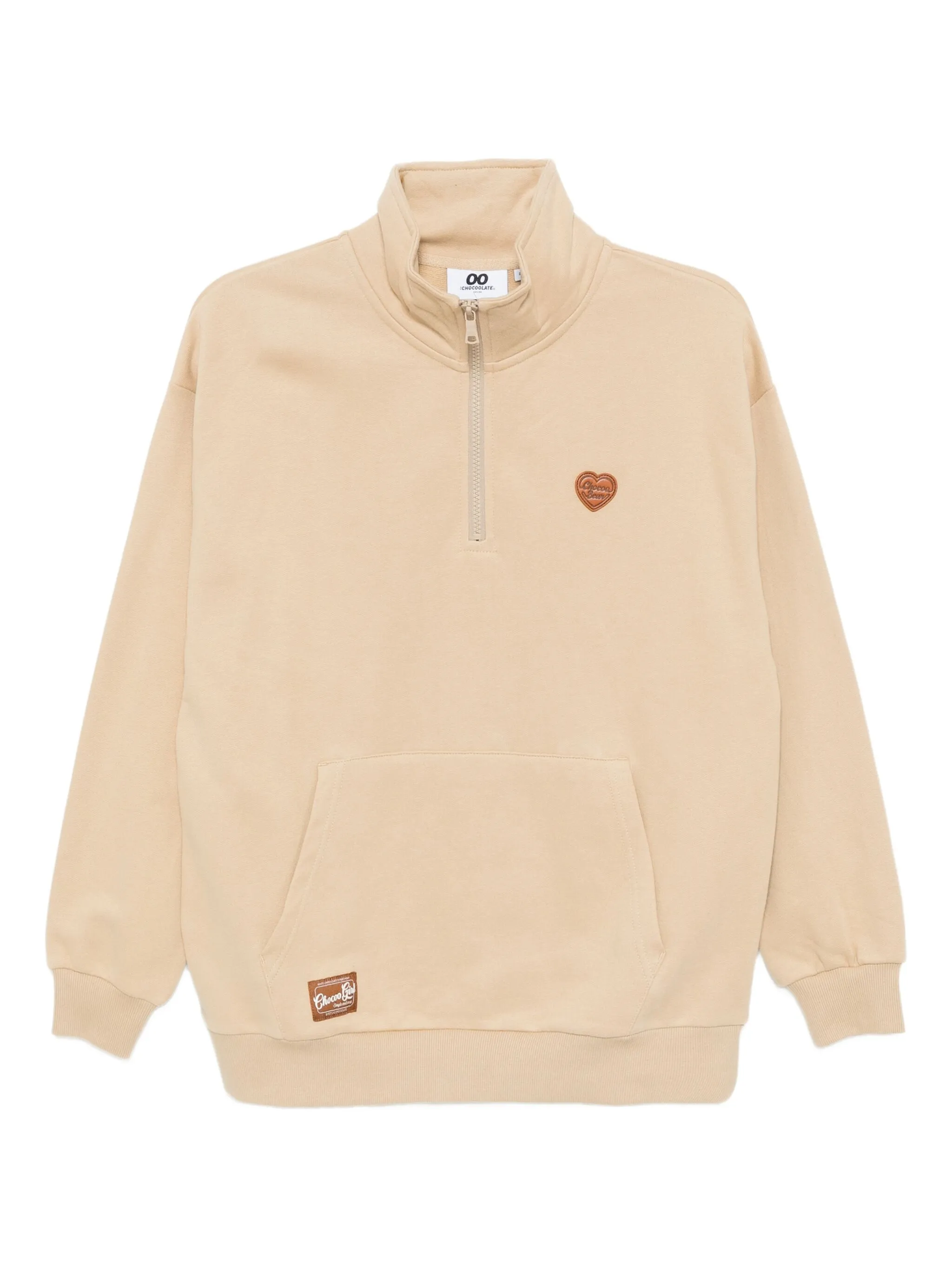

Толстовка с нашивкой-логотипом Chocoolate, бежевый
