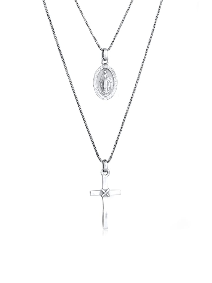 

KUZZOI Колье из серебра 925 пробы