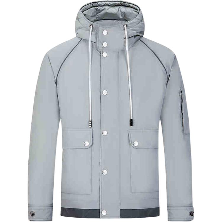 

KARL LAGERFELD / Karl Lagerfeld Jeans Пуховик KARL LAGERFELD FW24 унисекс светло-серый, Light Gray