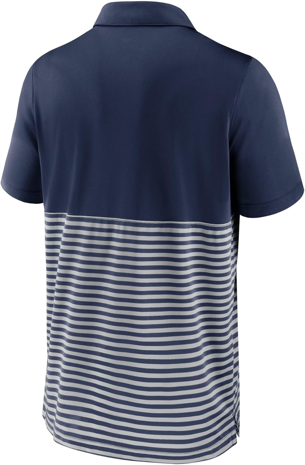 Мужская футболка-поло Nike MLB Home Plate Striped, Navy/Grey/Red — фото 2
