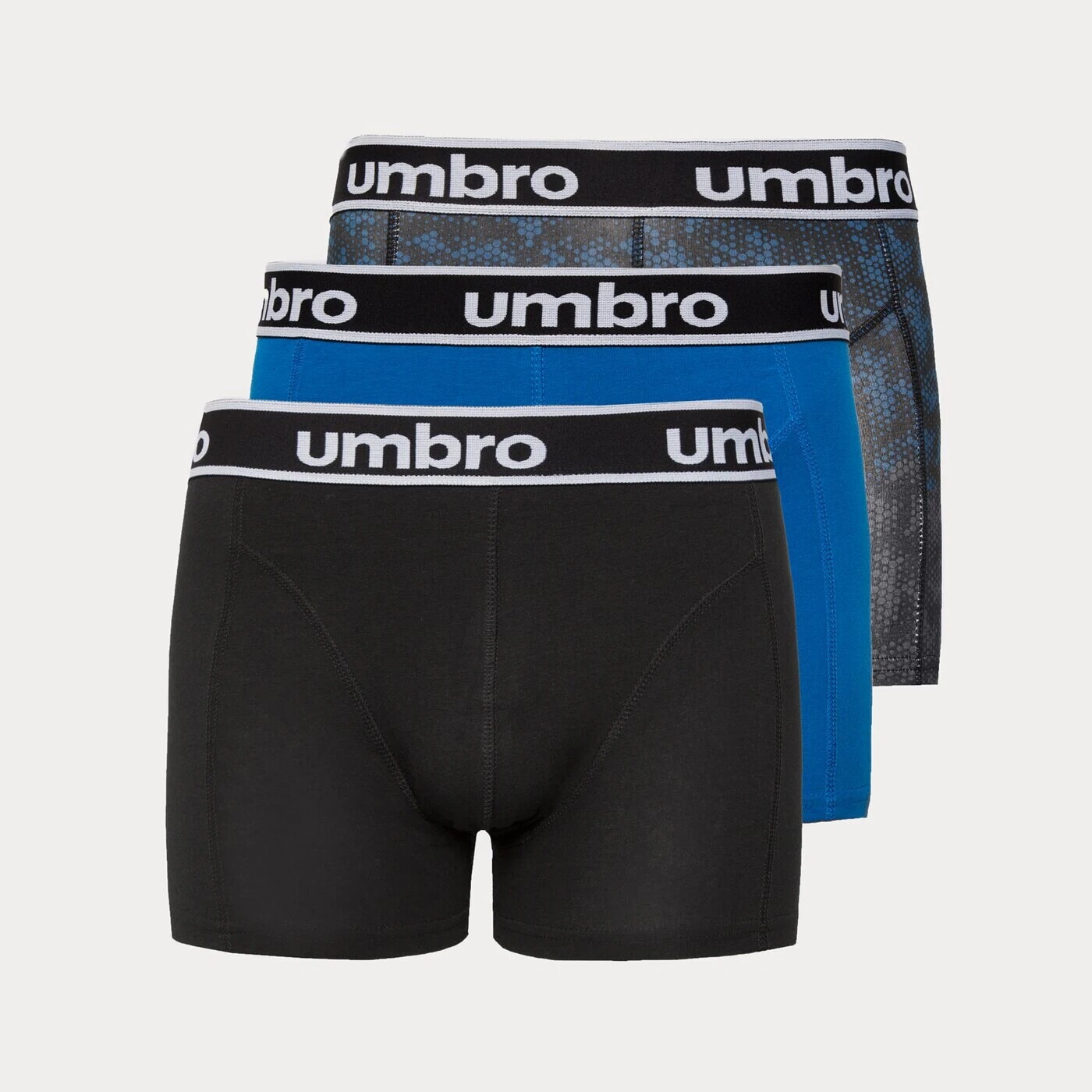 

Трусы-боксеры Umbro Bendry, синий / черный