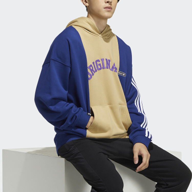 MR Толстовка мужская Mystery Ink/Crew Yellow/Gum Adidas Originals, желтый — фото 4