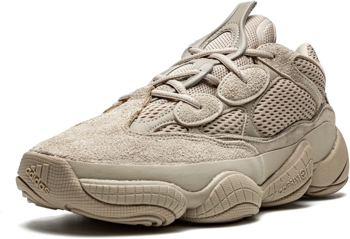 Мужские кроссовки adidas Yeezy 500 на шнуровке, Tactical/Utility Sand/Utility Sand — фото 4