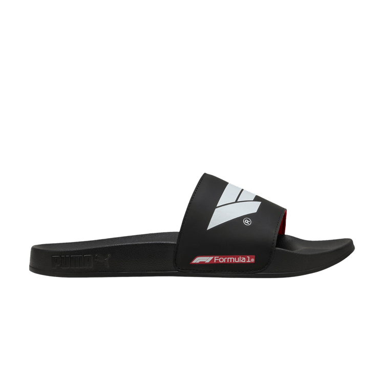

Шлепанцы Formula 1 x Leadcat 2.0 Slide 'Logo - Black White', черный
