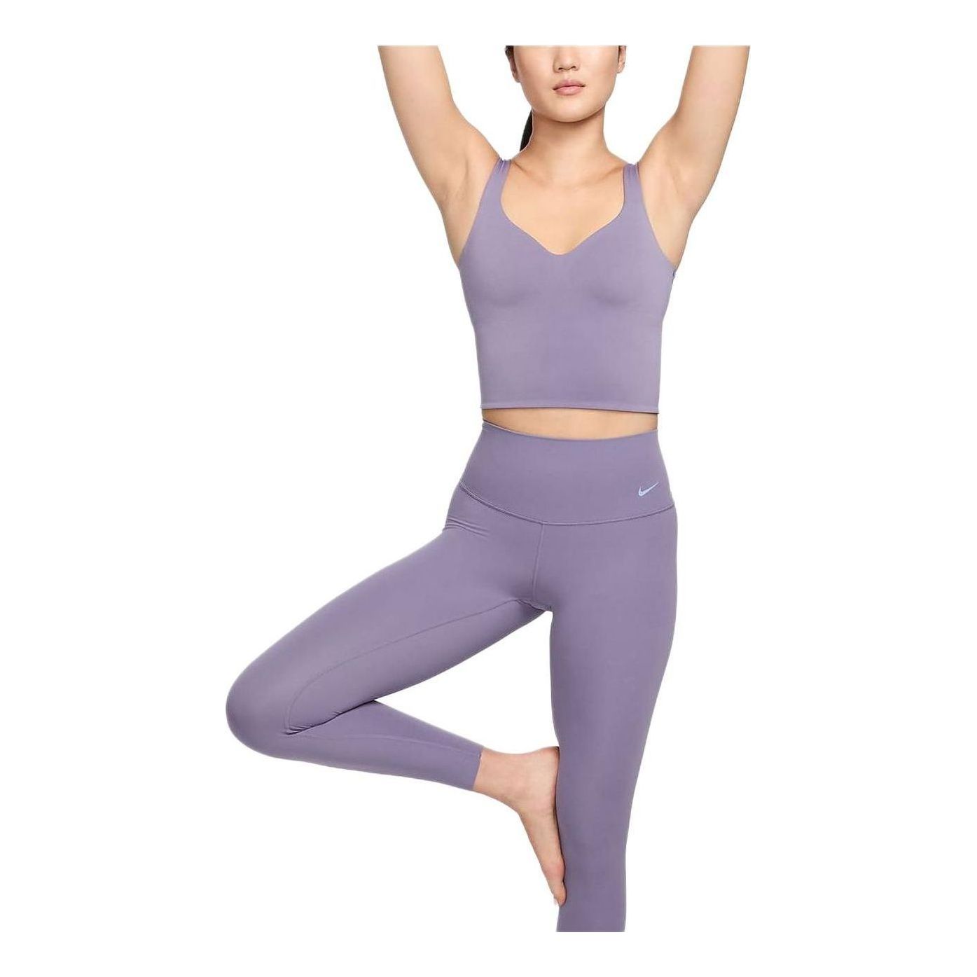 

Спортивный топ (WMNS) Nike Alate Light-Support Padded Sports Bra Tank Top 'Purple' FN0544-509, фиолетовый