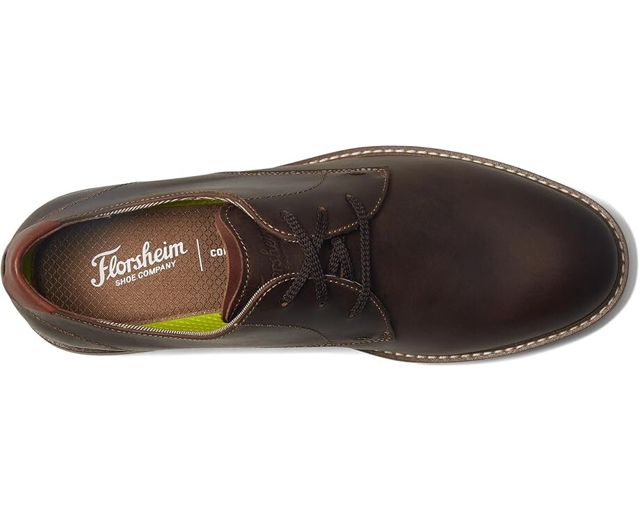 Оксфорды Florsheim Vibe Plain Toe Oxford, цвет Brown Crazy Horse — фото 2