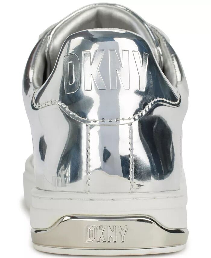 Женские кроссовки Abeni Lace-Up Low-Top DKNY, серебряный — фото 3