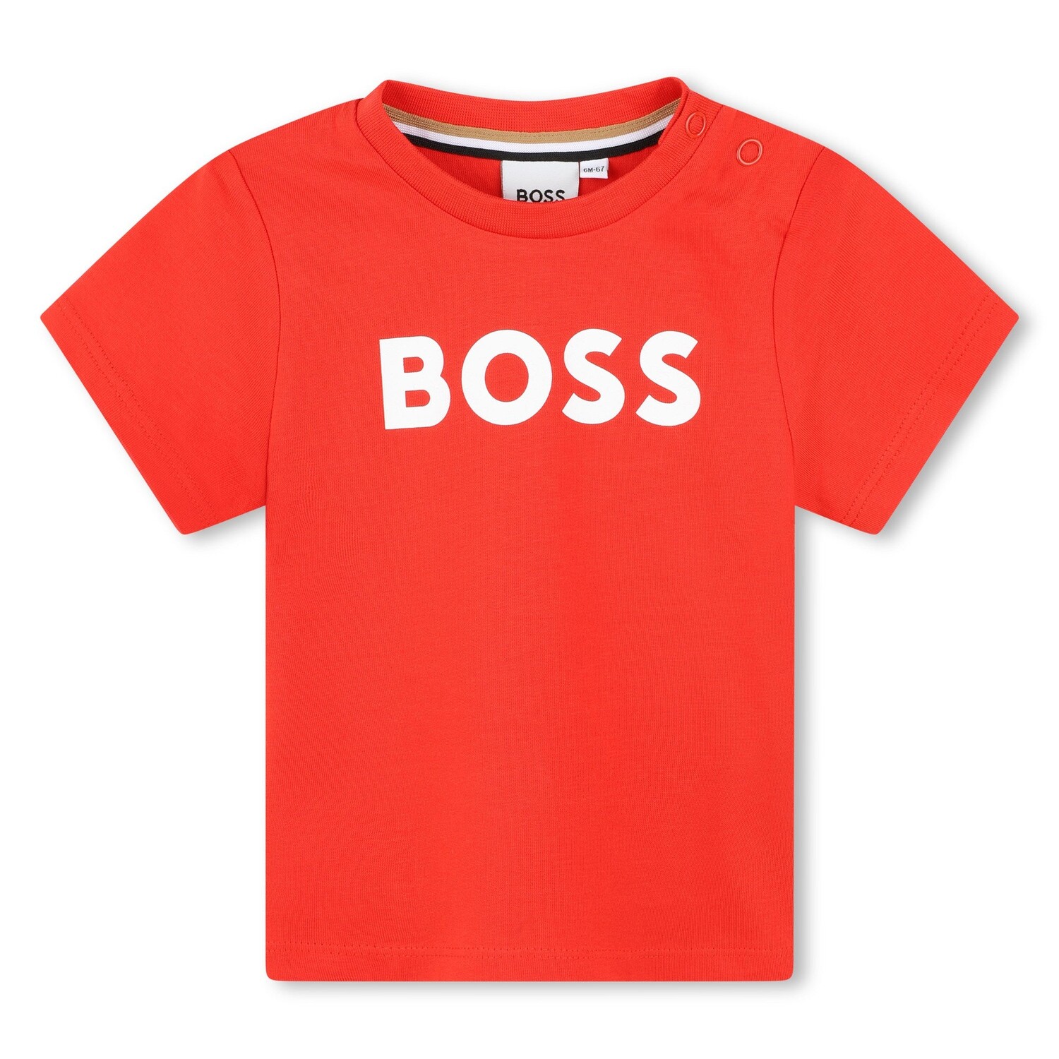 

Красные футболки с логотипом BOSS, красный