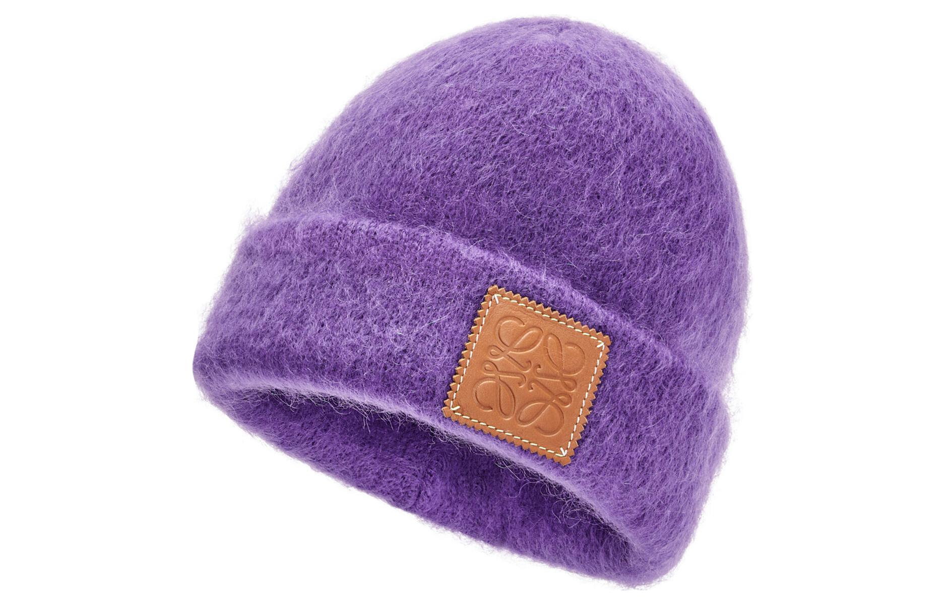 

LOEWE Женская шапка бини, Purple