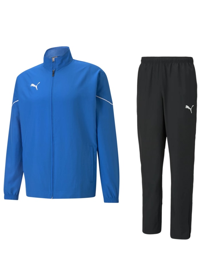 

Puma Футбольный презентационный костюм синего цвета