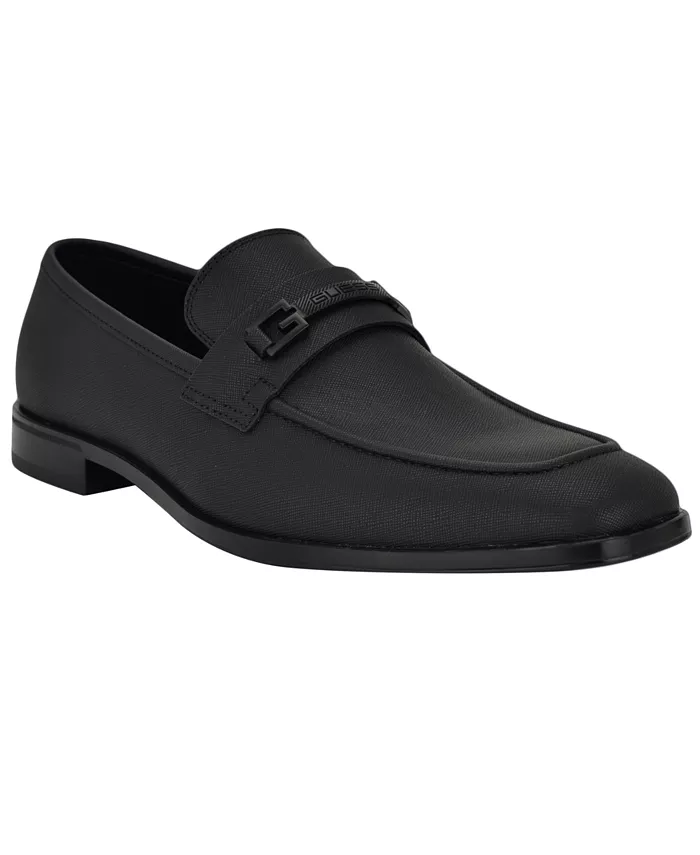 

Мужские классические лоферы Hollas Square Toe Slip-On GUESS, черный