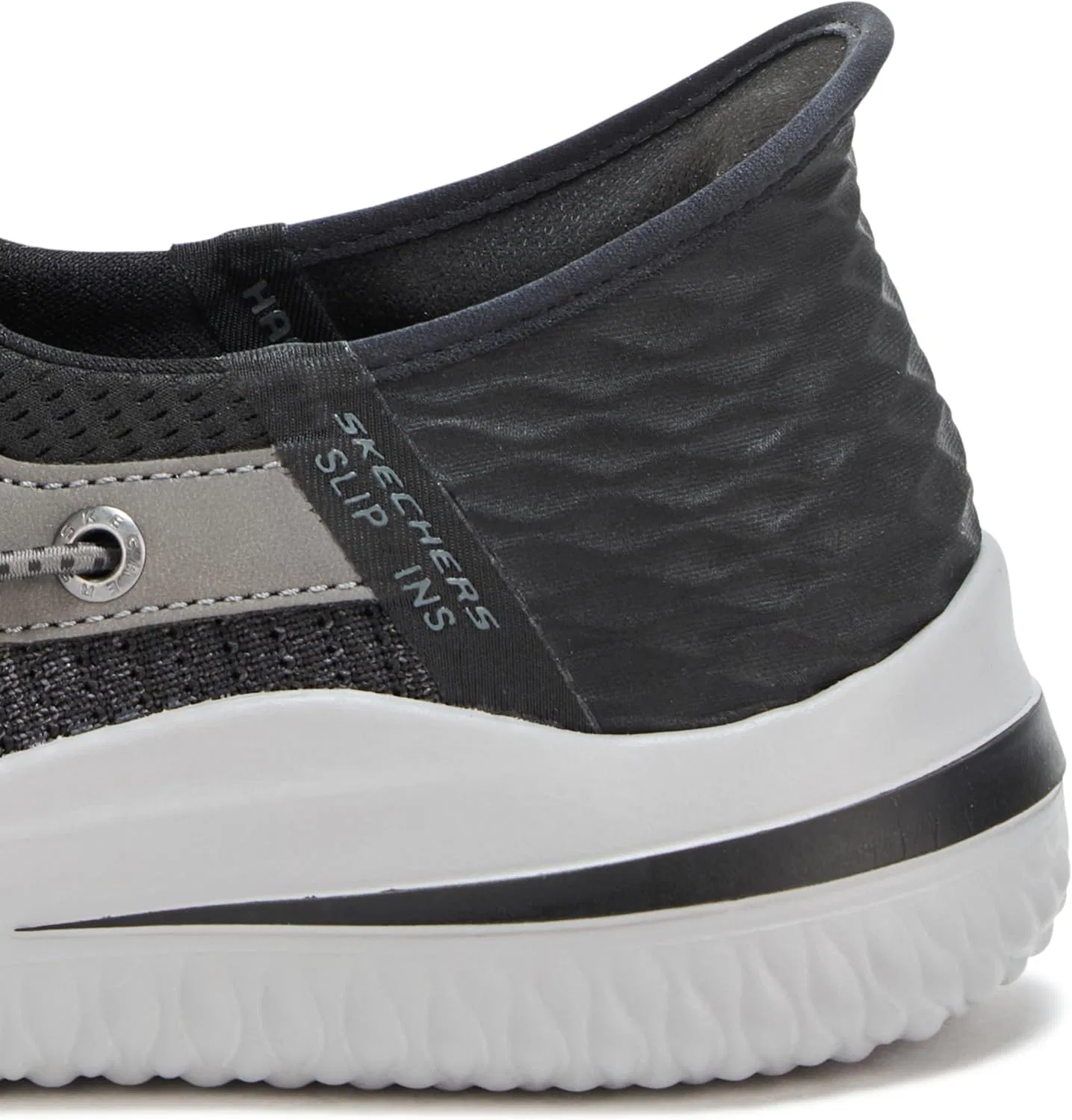 Кроссовки мужские Skechers Delson 3.0 Roth, черный/серый — фото 4