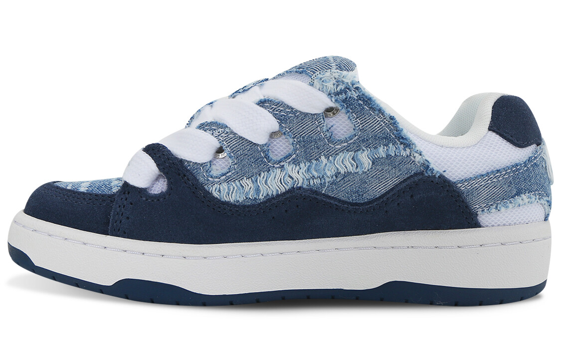 

Кеды Ollieskate Low-Top Skateboard Shoes Unisex Denim, синий (размер 44.5)