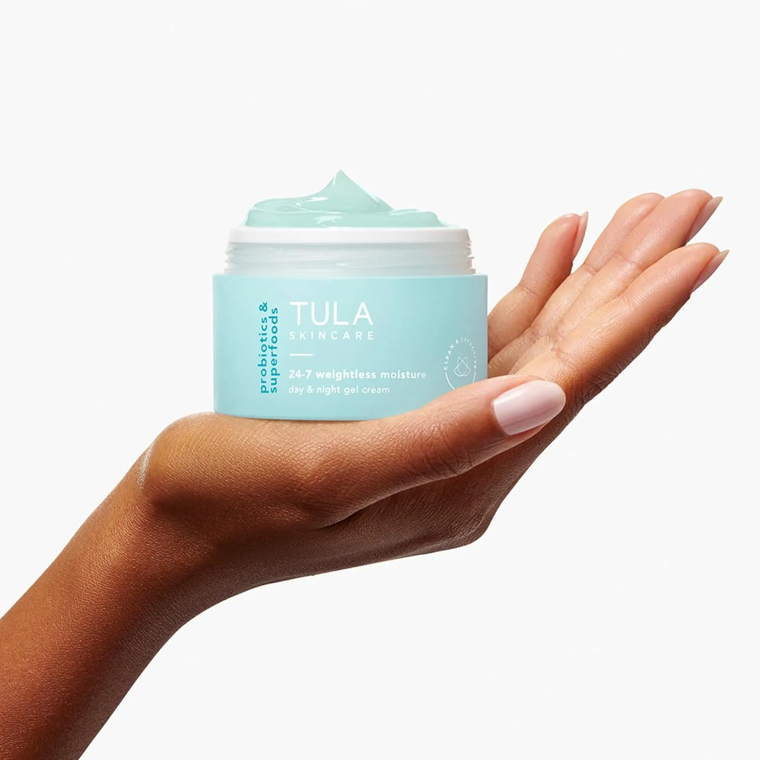 Очищающее средство для лица TULA Skin Care Cult Classic, 190 мл + увлажняющий дневной и ночной крем 24/7 - дорожный размер, 14 мл, набор из 2 предметов — фото 3