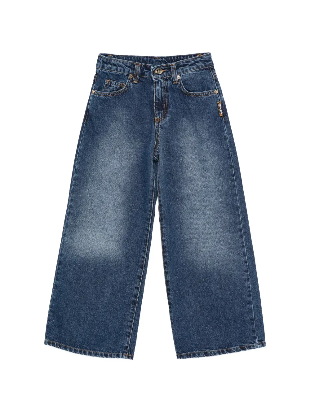 Джинсы широкого кроя Just Cavalli, синий