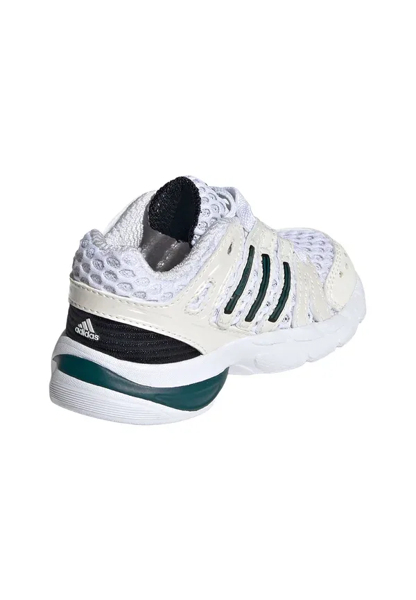 Кроссовки Adidas Originals Adistar Control 5 Elastic Lace Shoes Baby Shoes, облачно-белый, насыщенный зелёный, основной чёрный — фото 4