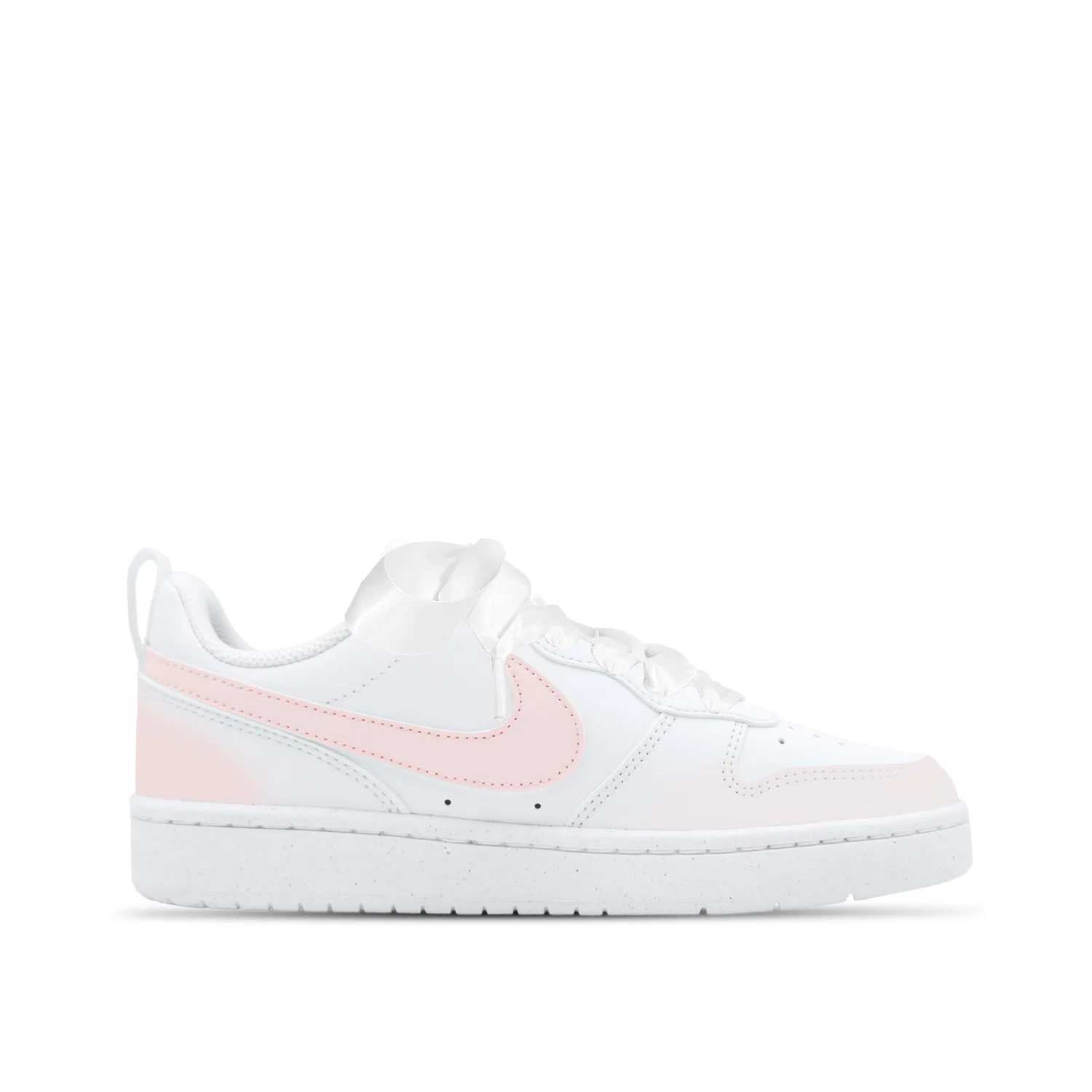 Детские кеды Nike Court Borough Butterfly Whisper White Pink — фото 3
