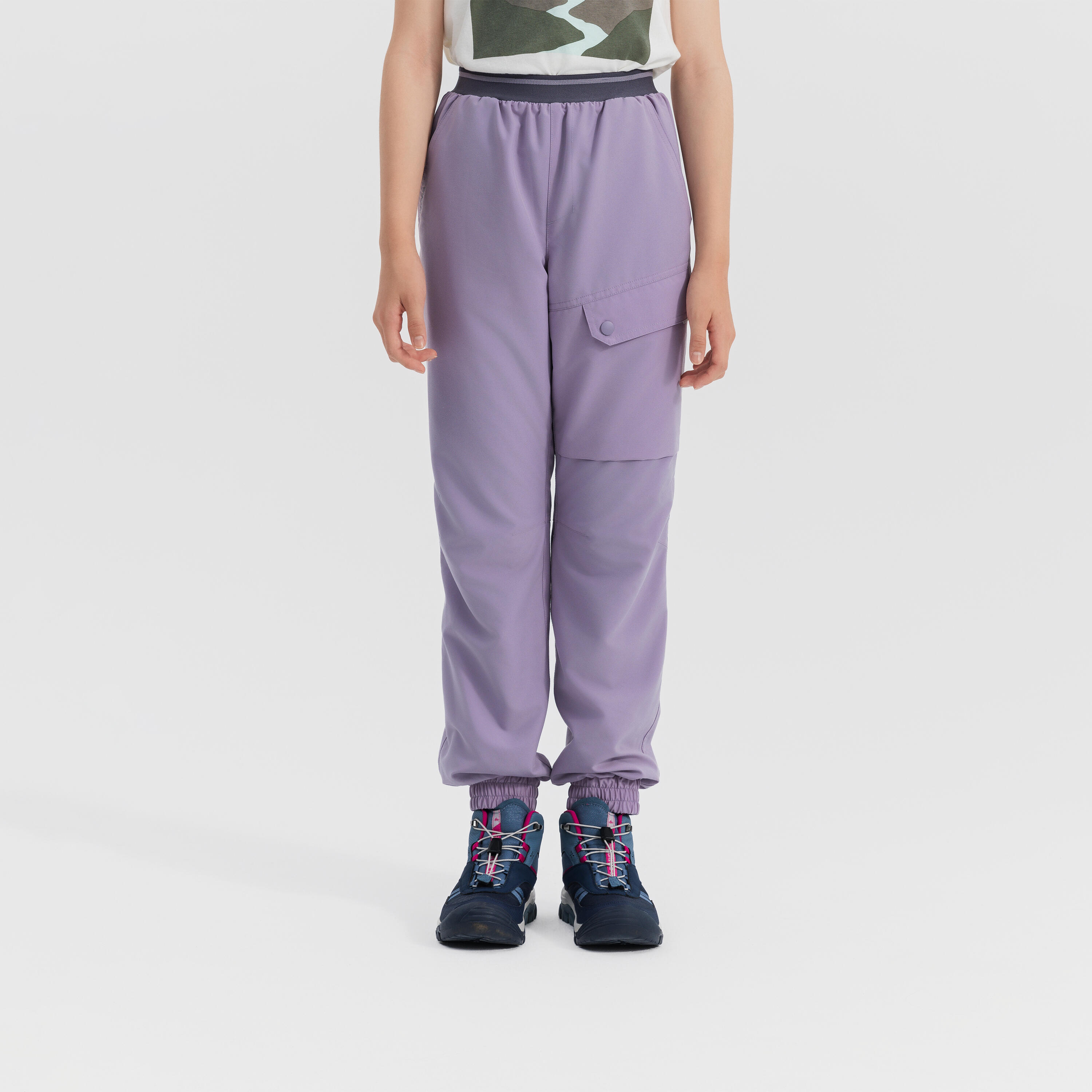 

Детские утеплённые непромокаемые брюки для зимних походов Quechua SH100 7-15 лет