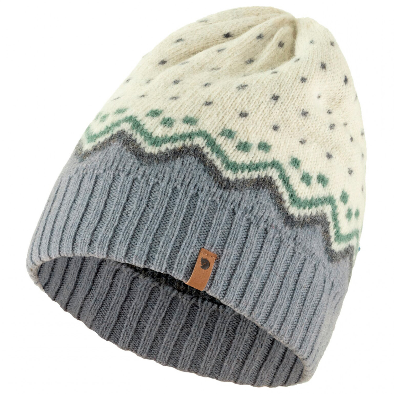

Шапка Fjällräven Övik Knit Hat, цвет Chalk White
