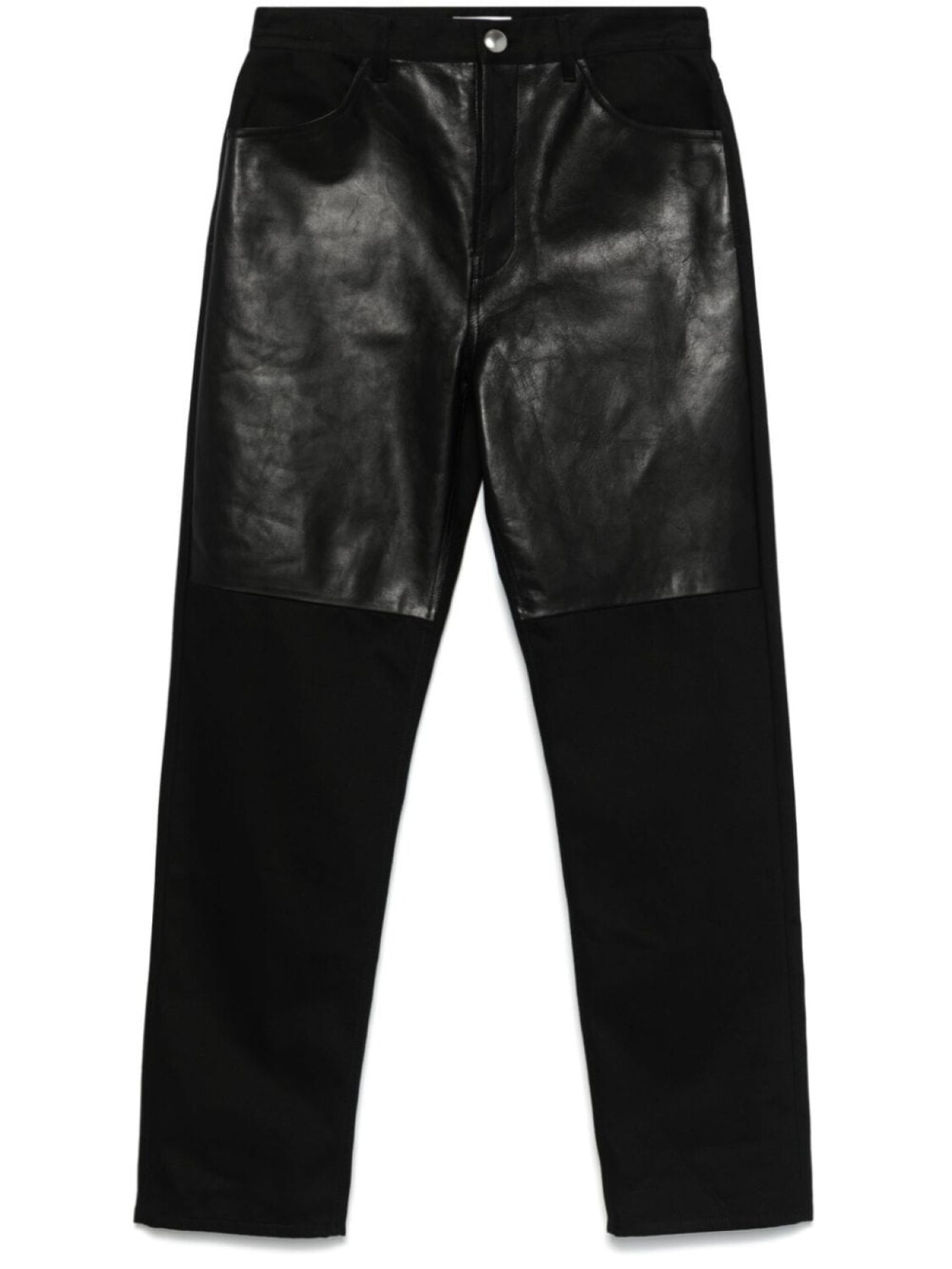 

Джинсы Jil Sander с контрастными вставками, черный