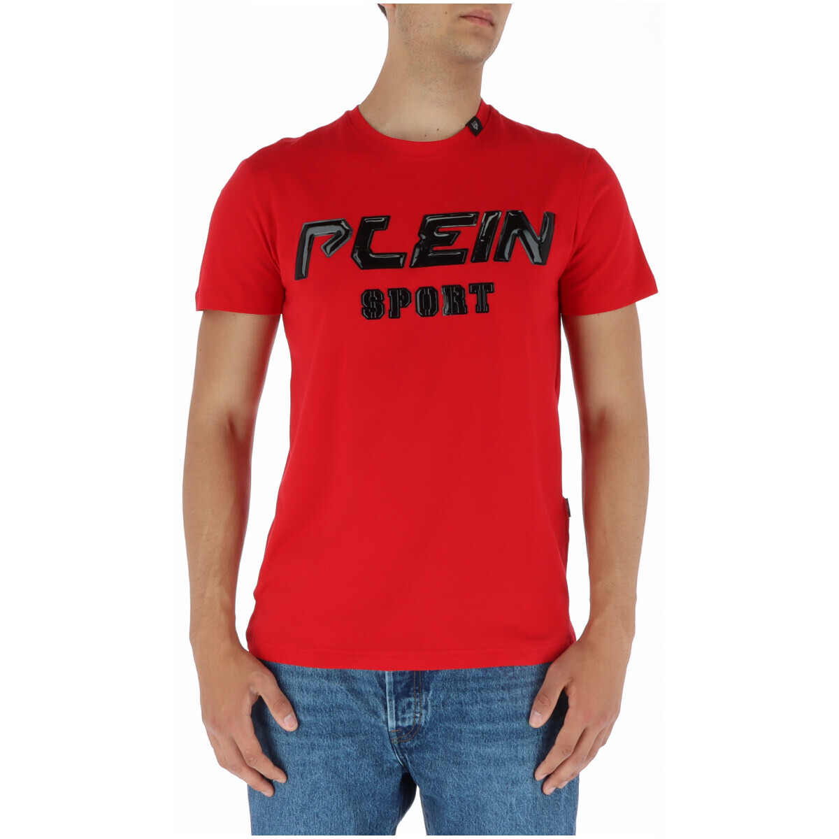 

Футболка мужская Plein Sport с принтом, красный