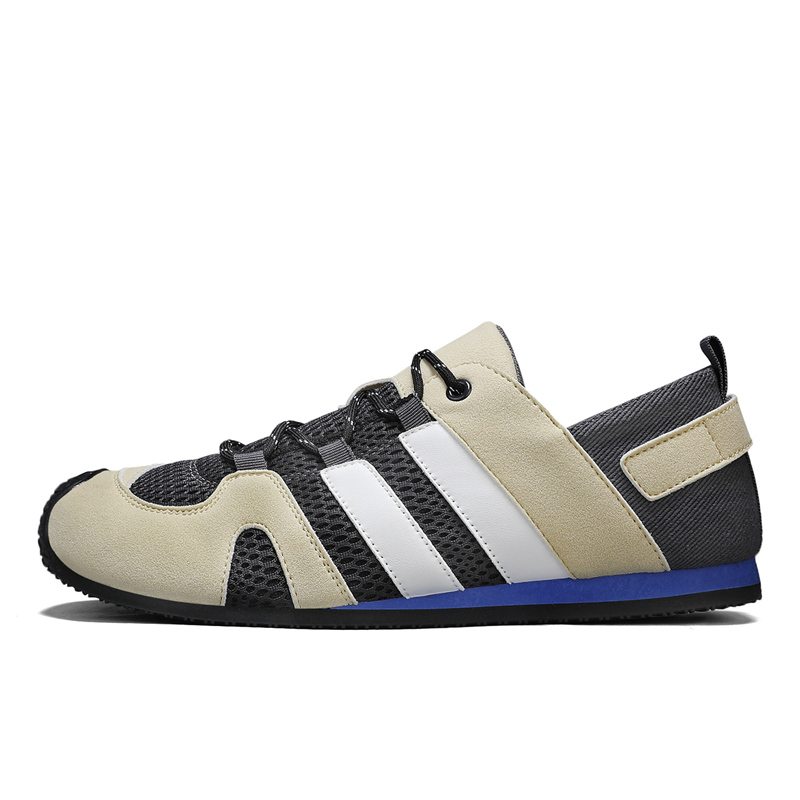

Дышащие и легкие низкие повседневные туфли для мужчин FCMM, Black Khaki