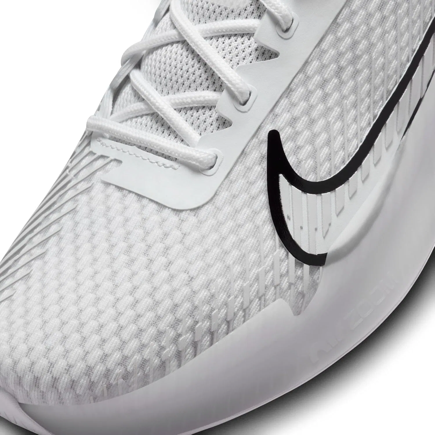 Кроссовки для сквоша Nike Zoovapor 11, белый/черный/белый — фото 4