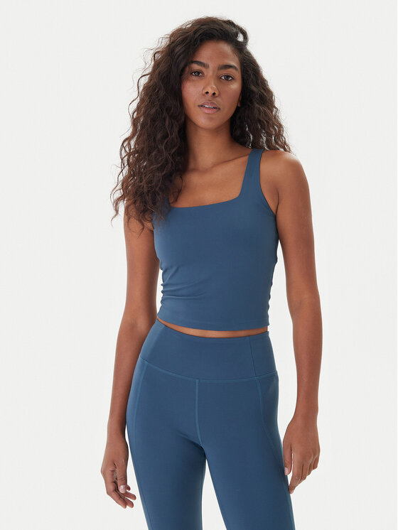 

Топ slim fit Tommy 1045 Girlfriend Collective, синий