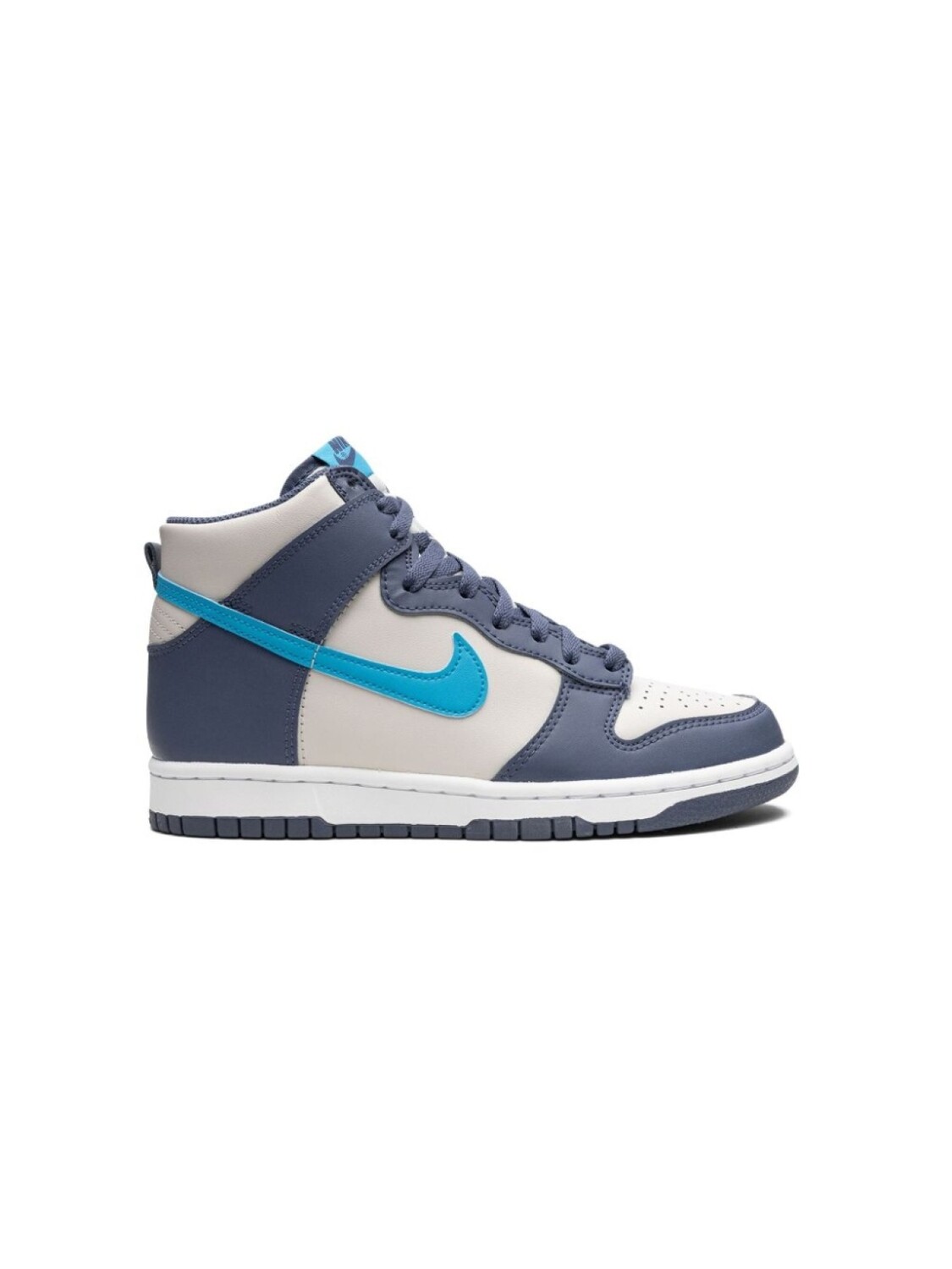 Nike Kids кроссовки Dunk High, белый — фото 2