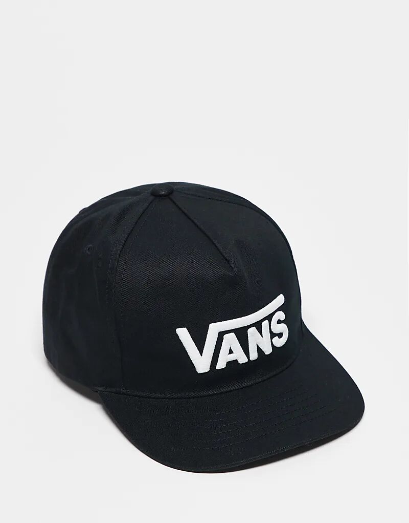 

Кепка Vans Drop с логотипом V черного цвета
