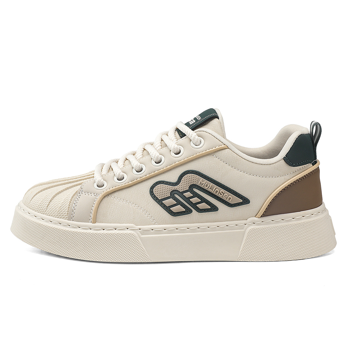 

Низкие мужские кроссовки Mulinsen, Beige Green