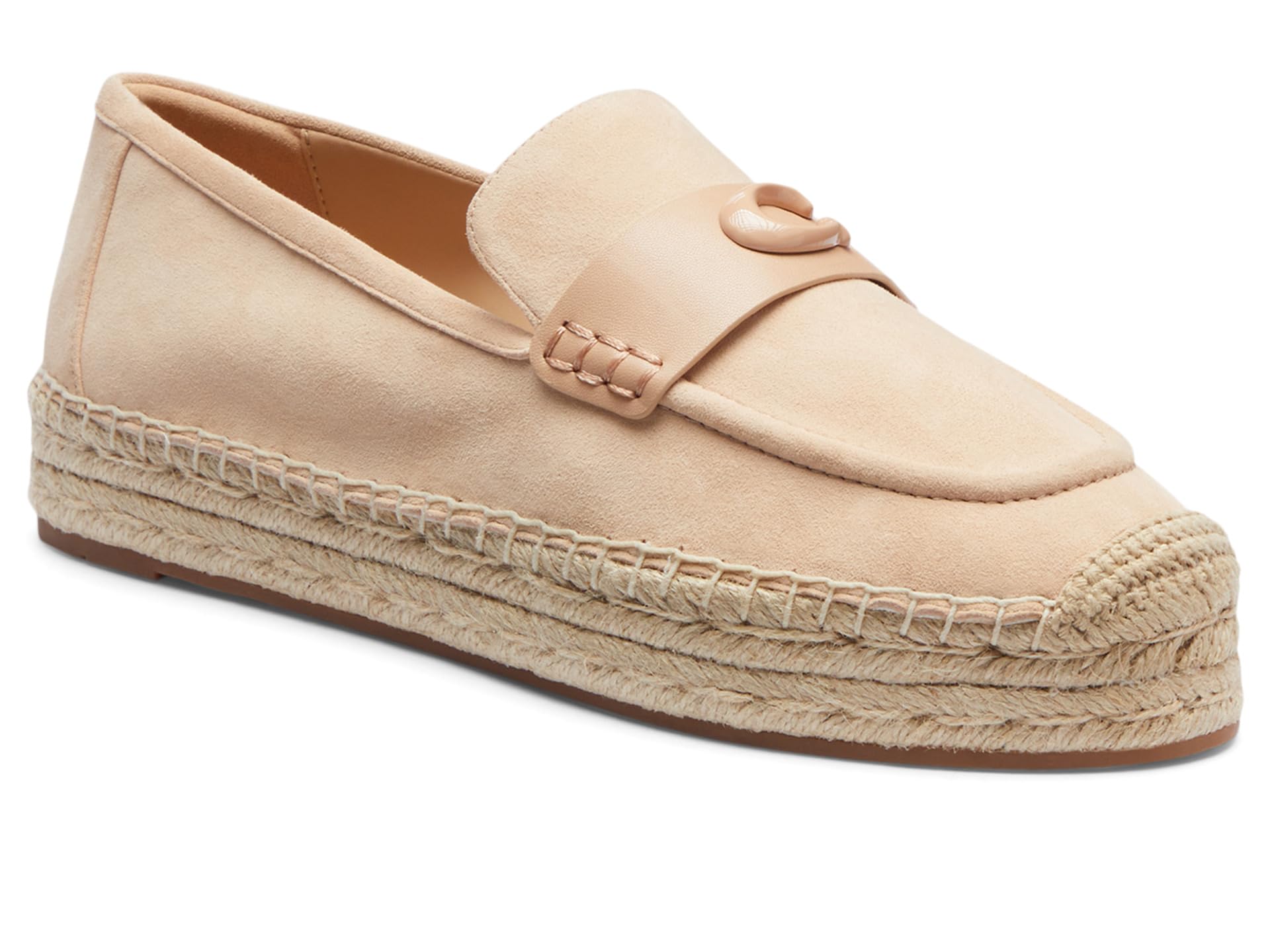 Лоферы COACH Camilla Suede Espadrille, Beechwood