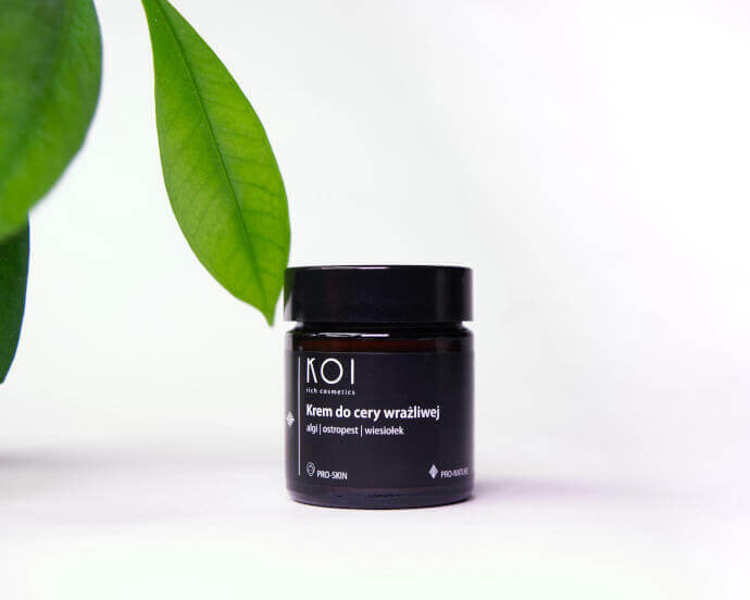 Крем для лица Koi Cosmetics — КОИ, для чувствительной кожи с водорослями и примулой вечерней — фото 2