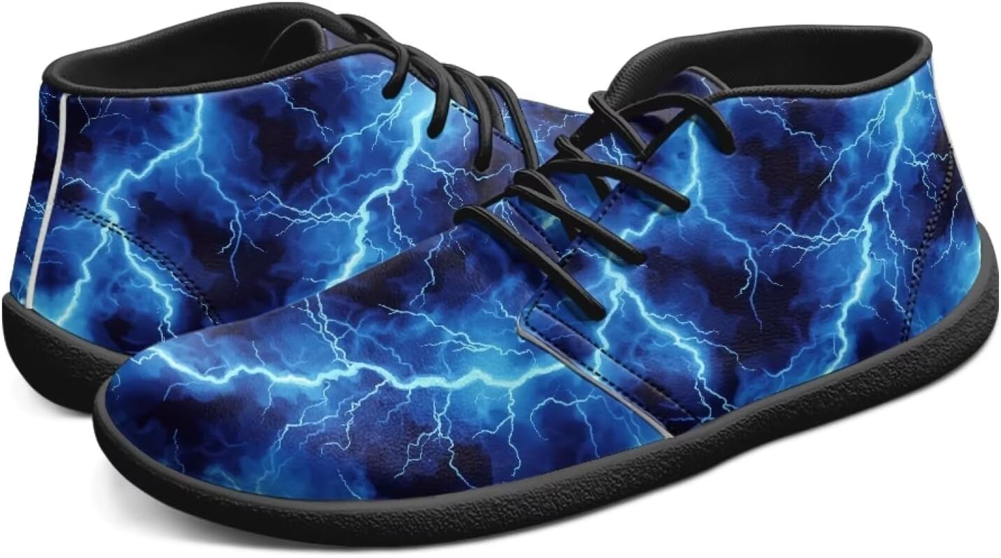 

Мужские босоножки с широким носком, минималистичные кроссовки для бега и кросс-тренинга, с нулевым перепадом, модные кеды, размеры 6-14 Pointodoor, голубой