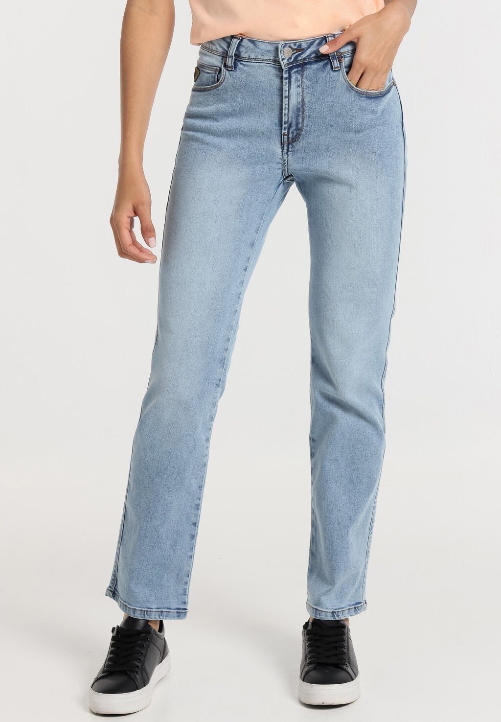

Джинсы прямого кроя CUT INCH GRÖSSEN LOIS Jeans, синий