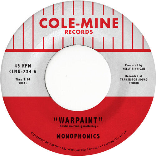 

Сингл 7" Monophonics & Kelly Finnigan: Warpaint / Crash & Burn