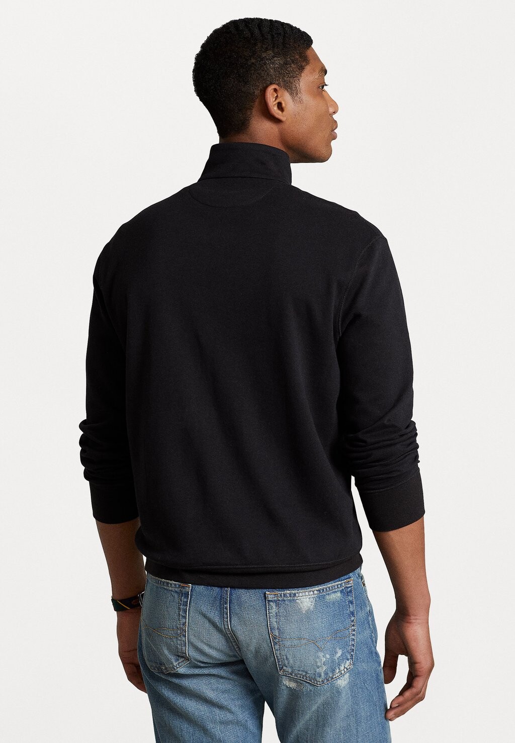 Футболка с длинным рукавом LONG SLEEVE Polo Ralph Lauren, черная — фото 3