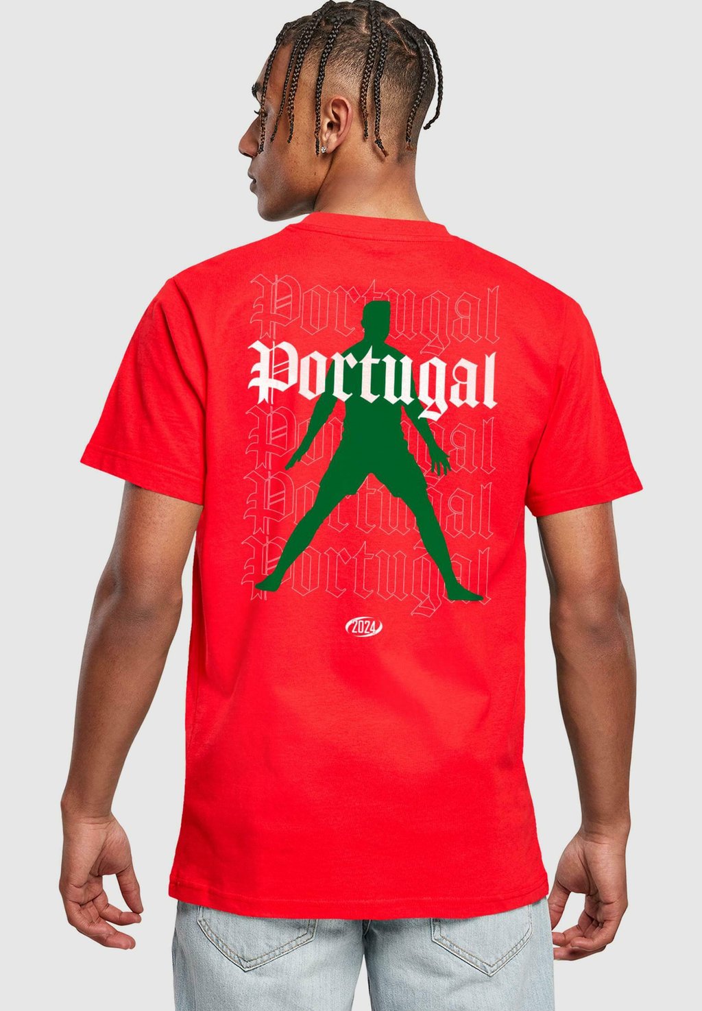 

Рубашка с принтом POSE PROFISSIONAL Mister Tee, красный