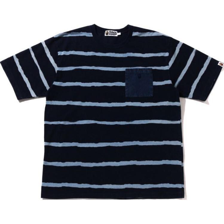 

SS24 Футболка мужская A Bathing Ape, индиго