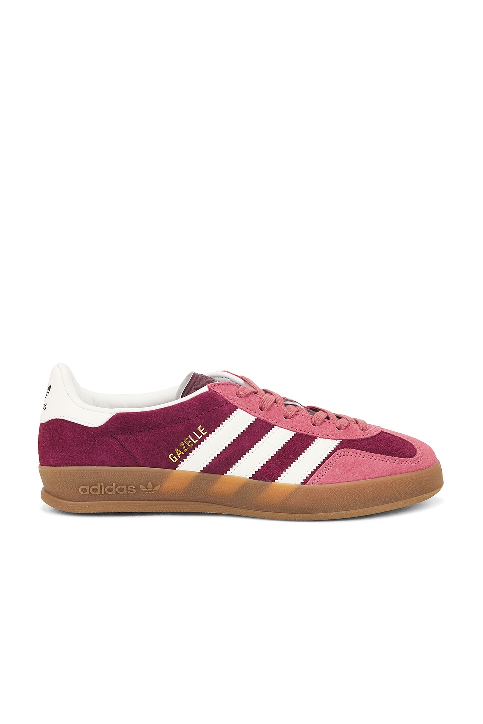 

Кроссовки Gazelle Indoor Adidas Originals, Maroon, White, & Preloved Crimson