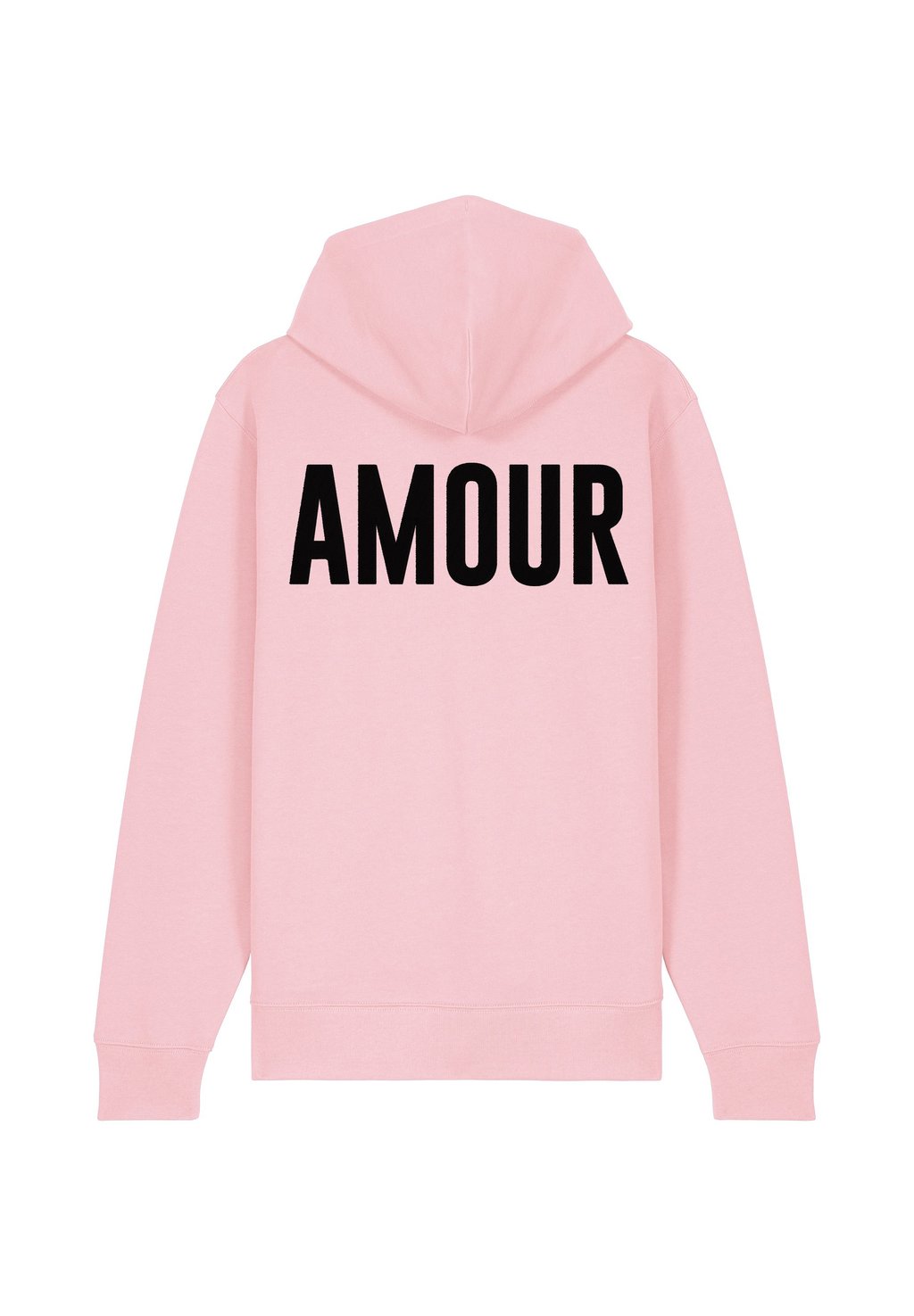 

Толстовка на молнии AMOURTEXT BACK EMBROIDERY Mira Paris, светло-розовый