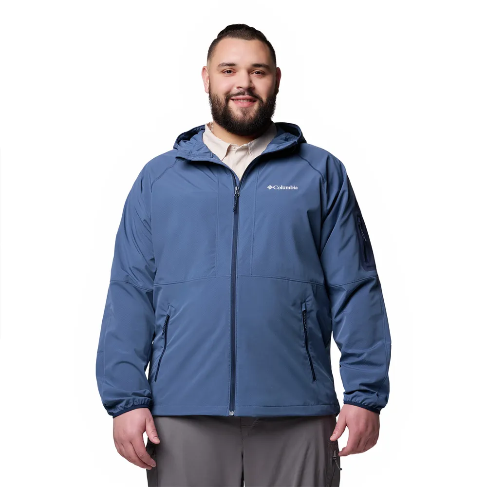 

Куртка Columbia Tall Heights II Plus Size softshell, синий