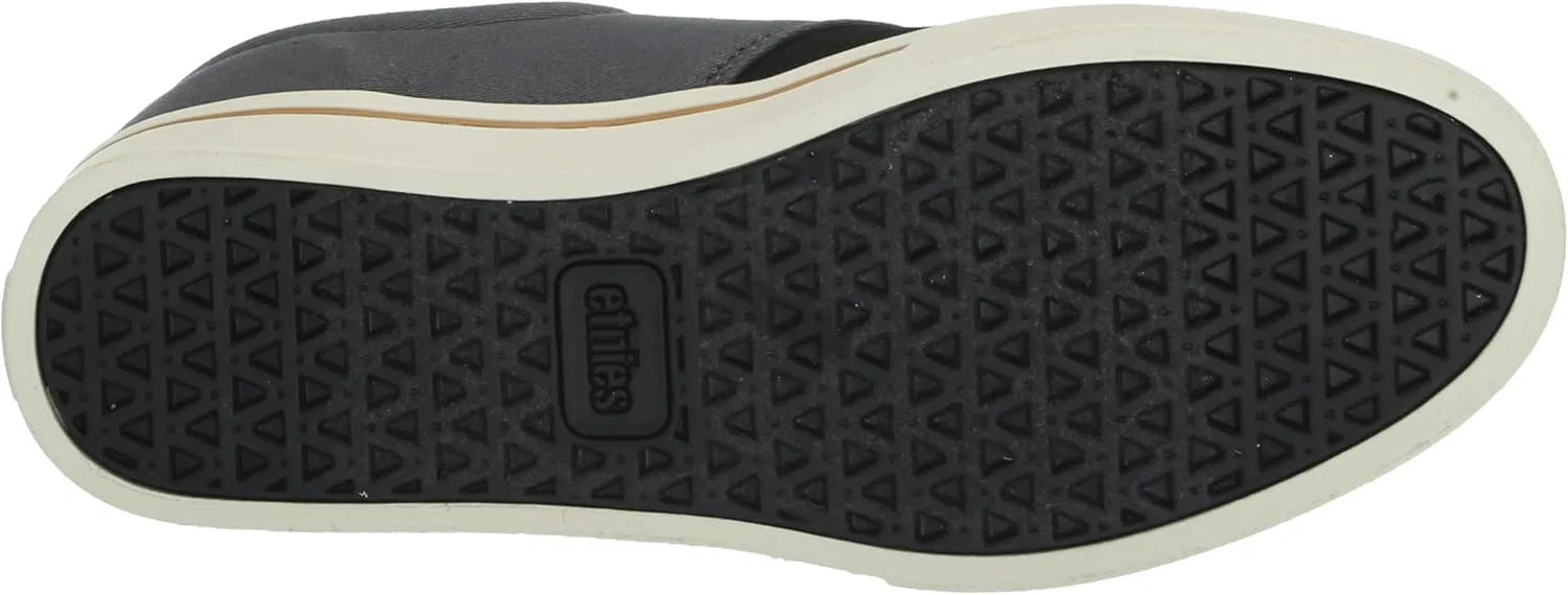 Мужские скейтбордистские кроссовки Etnies Jameson 2 Eco, Black, Dark Grey, Gold — фото 4