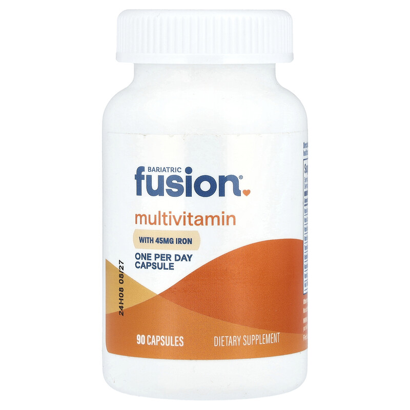 

Bariatric Fusion, Мультивитамины с железом, 90 капсул