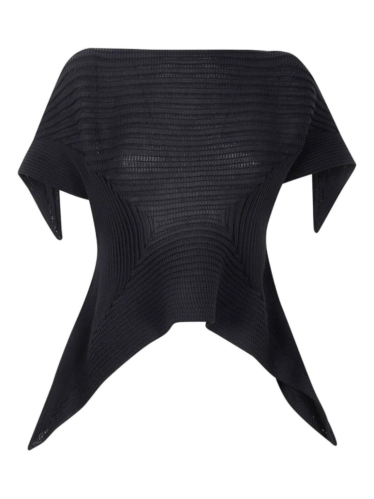 

Футболка приглушенных тонов Issey Miyake, черный