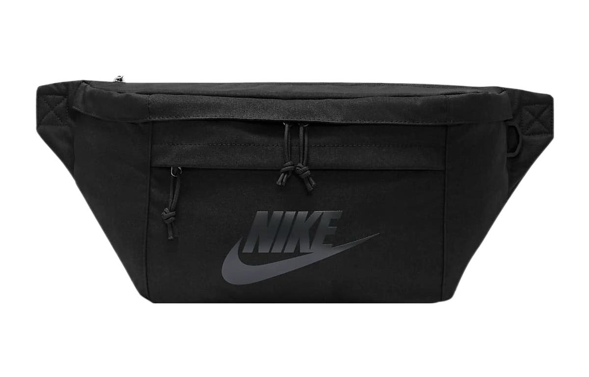 

Nike Технический нейлоновый поясной кошелек с регулируемым ремнем черный антрацит, Pure Black