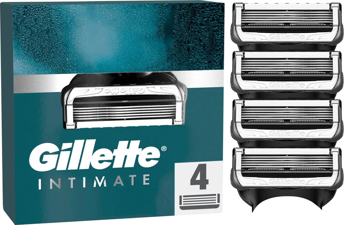 

Лезвия для бритвы интимные 4 шт. Gillette