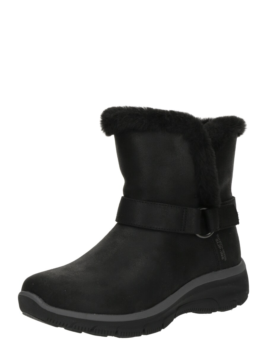 Зимние сапоги женские SKECHERS Dreamers Move из искусственной кожи и меха, черный