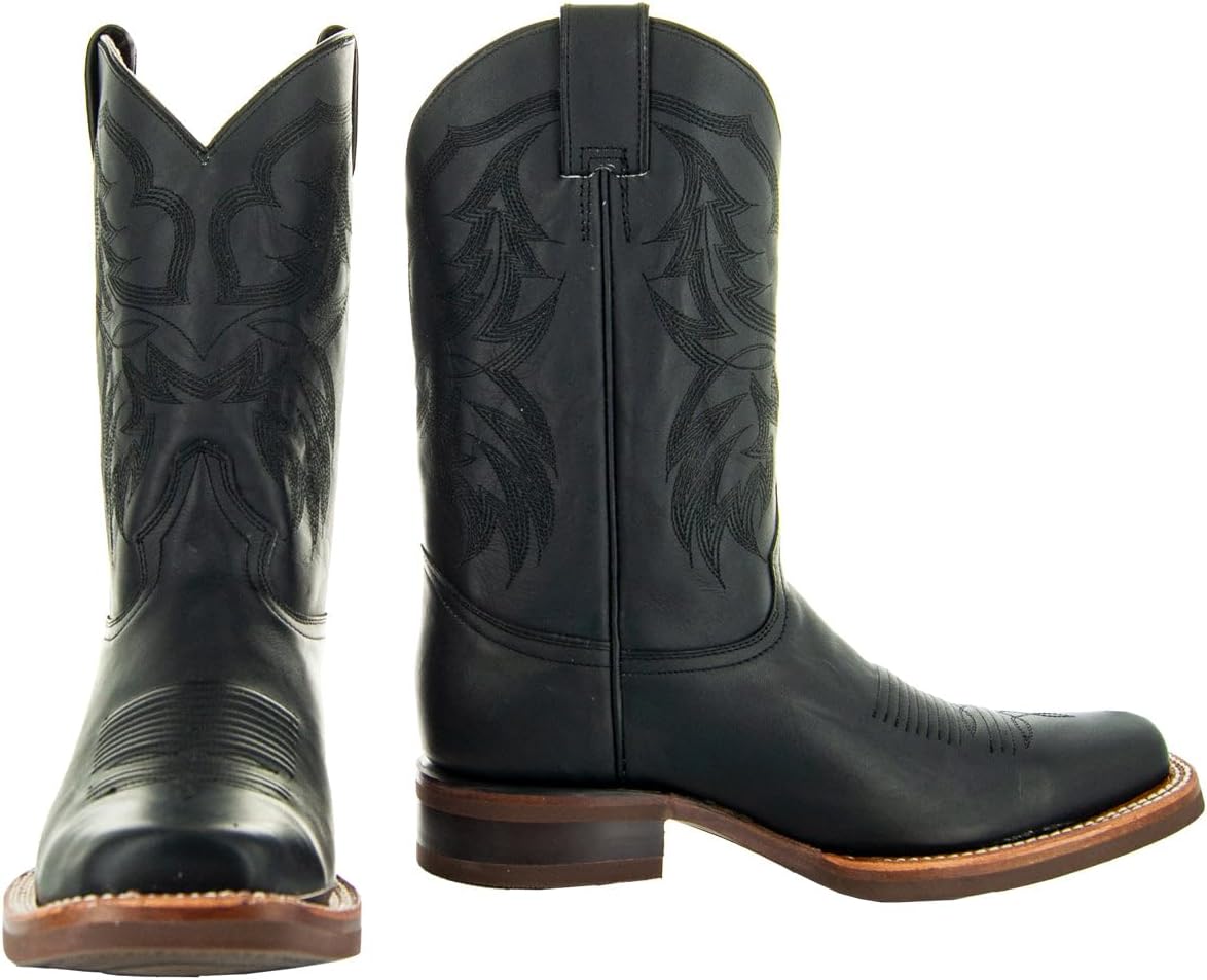 

Мужские ковбойские сапоги Soto с квадратным носком H4002 Soto Boots, черный