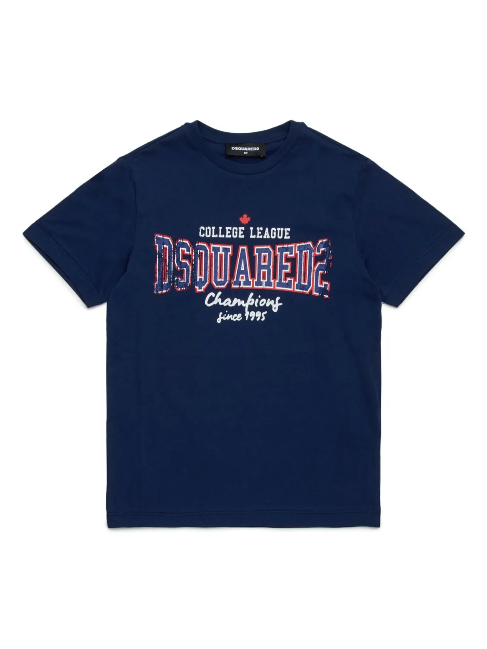 

Футболка с логотипом DSQUARED2 KIDS, синий